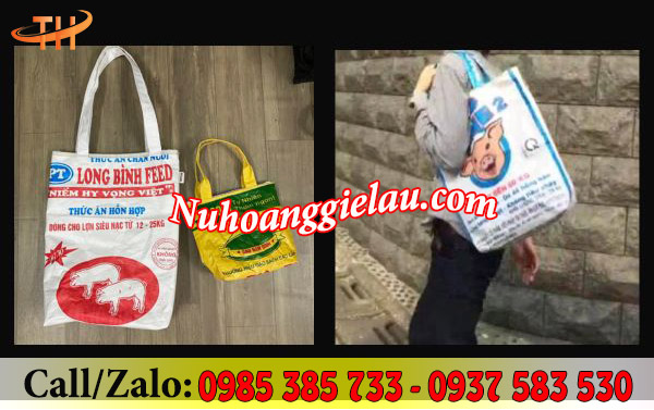 Bao tải có quai sử dụng tiện lợi Bao tải có quai sử dụng tiện lợi