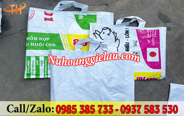 Bao tải có quai sạch, mới Bao tải có quai sạch, mới