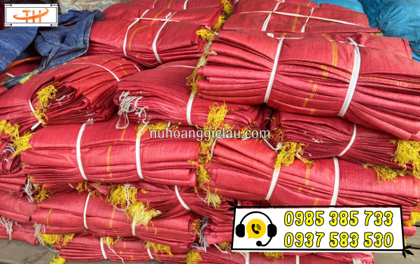 Bao tải dệt PP sẵn kho số lượng tại Thu Hồng Bao tải dệt PP sẵn kho số lượng tại Thu Hồng