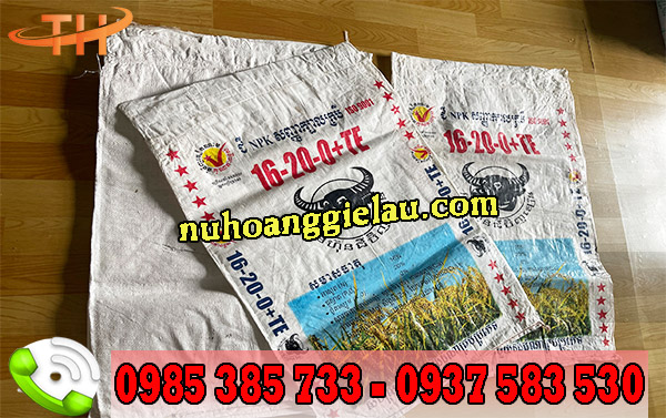 Bao tải đã qua sử dụng còn nguyên vẹn Bao tải đã qua sử dụng còn nguyên vẹn