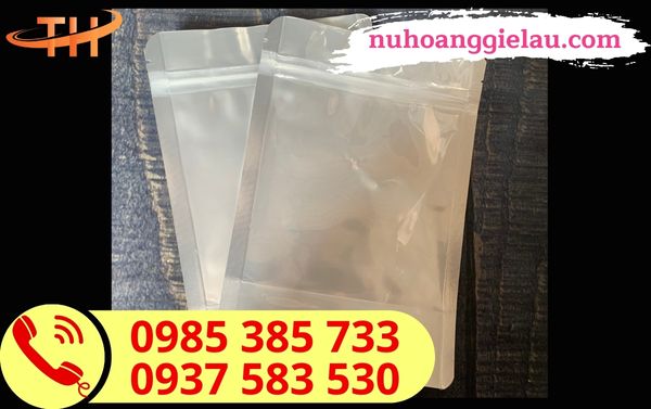 Túi zip một mặt bạc dày dặn Túi zip một mặt bạc dày dặn