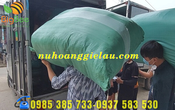 vải lau công nghiệp đóng gói theo từng bao