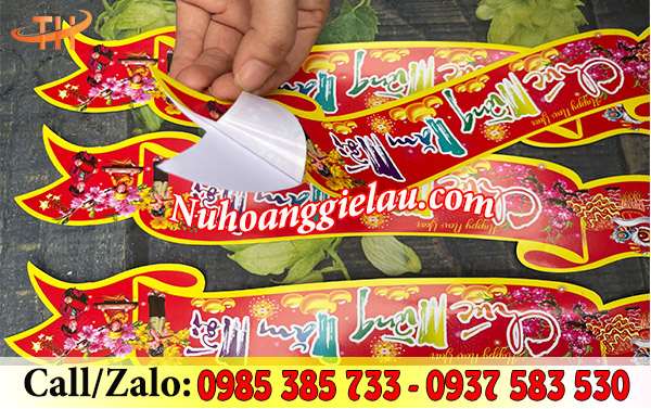 Tem dán chúc mừng năm mới Tem dán chúc mừng năm mới