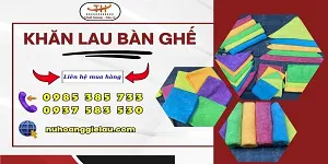 Xưởng bán rẻ khăn lau bàn ghế