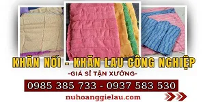 Mua khăn nối - khăn lau công nghiệp giá sỉ rẻ tận xưởng