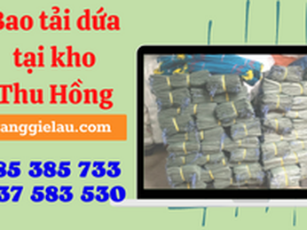 Công ty Thu Hồng chuyên sản xuất và phân phối giá rẻ bao tải dứa miễn ship tại TpHCM.