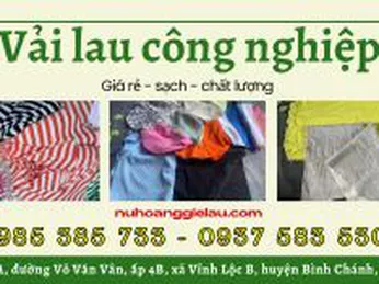 Nguồn sỉ vải lau công nghiệp sạch đẹp giá rẻ