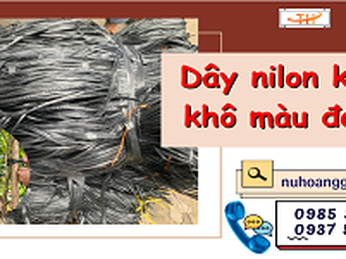 Dây nilon kẽm khô màu đen có những ưu điểm gì?