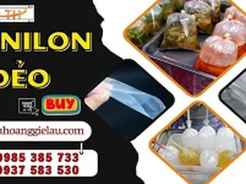 Túi nilon dẻo trong suốt đựng thực phẩm sỉ rẻ
