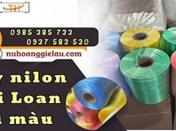 Dây nilon Đài Loan đủ màu cuộn 2kg sỉ số lượng