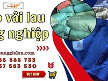Kho vải lau công nghiệp sỉ giá luôn tốt