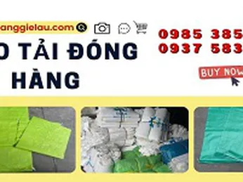 Bao tải đóng hàng đủ màu giá sỉ rẻ TPHCM