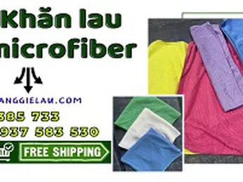 Khăn lau microfiber bỏ sỉ theo ký giá rẻ