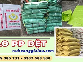 Mua sỉ bao pp dệt đựng lúa gạo giá rẻ