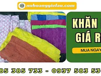 Khăn ký 40x60cm giá tốt tận xưởng HCM