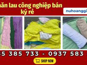 Sỉ rẻ khăn lau công nghiệp theo ký tại HCM