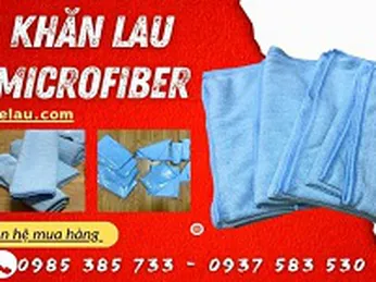 Khăn lau microfiber cao cấp giá tốt nhất