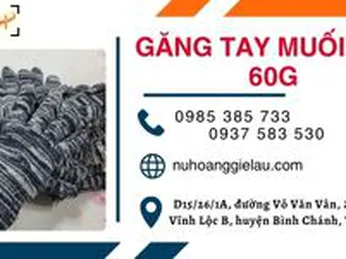 Điểm sỉ găng tay muối tiêu 60g giá rẻ