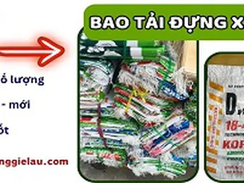 Cung cấp sỉ rẻ bao tải đựng xà bần tại HCM