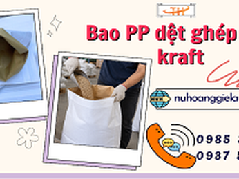 Bỏ sỉ bao PP dệt ghép giấy kraft cho doanh nghiệp