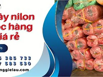 Xuất đơn dây nilon giá rẻ cho khách sỉ