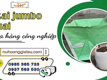 Bao jumbo có quai chứa hàng công nghiệp chất lượng cao