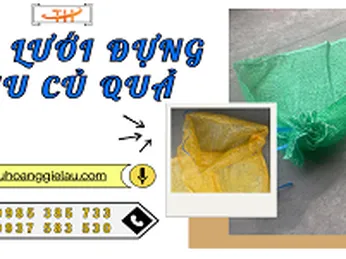 Bao lưới đựng rau củ quả giá sỉ