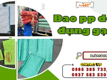 Kho bao pp dệt đựng gạo sẵn hàng giao nhanh
