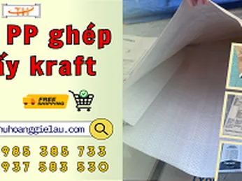Đặt bao PP ghép giấy kraft theo kích thước riêng sỉ rẻ