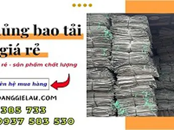 Đi đơn khủng bao tải màu xám cỡ lớn