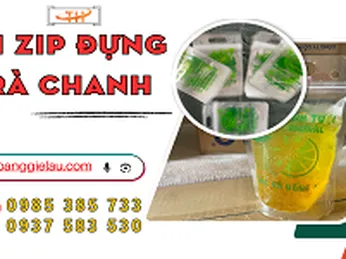 Mua túi zip đựng trà chanh ở đâu giá tốt? Hàng sẵn kho