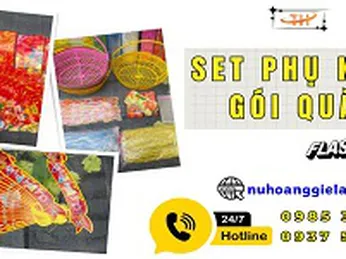 Sỉ set phụ kiện gói quà tết giá rẻ