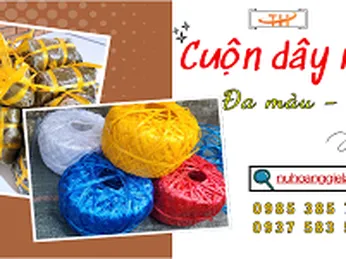 Cuộn dây nilon đủ màu gói bánh tết, nem chả giá rẻ