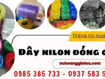 Dây nilon ngành đóng gói siêu rẻ siêu tiện