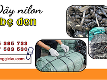 Mua dây nilon bẹ đen giá sỉ TP.HCM