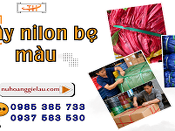 Địa chỉ bán dây nilon bẹ màu uy tín giá sỉ toàn quốc