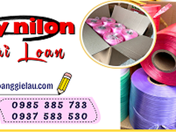Tìm nguồn sỉ dây nilon Đài Loan nhiều màu giá rẻ tại TPHCM