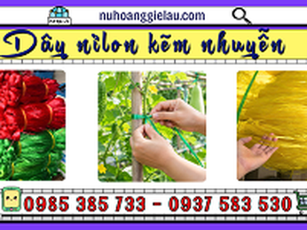 Dây nilon kẽm nhuyễn buộc hàng giá xưởng