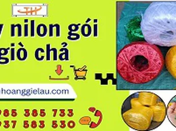 Chuyên cung cấp dây nilon gói giò chả chất lượng giá tốt