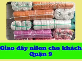 Giao sỉ dây nilon cho khách Quận 9