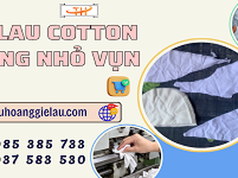 Giẻ lau cotton trắng nhỏ vụn bán theo kg