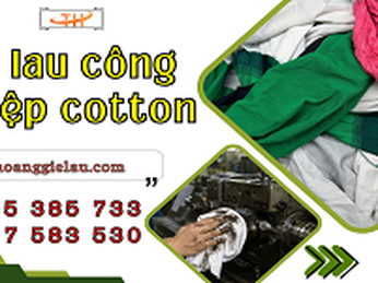 Giẻ lau công nghiệp cotton giá sỉ rẻ nhất