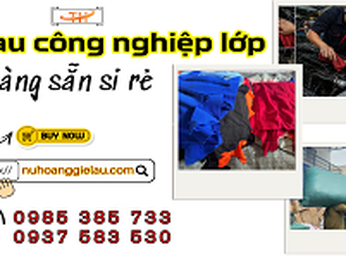 Giẻ lau công nghiệp nhiều lớp sẵn tại Bình Chánh