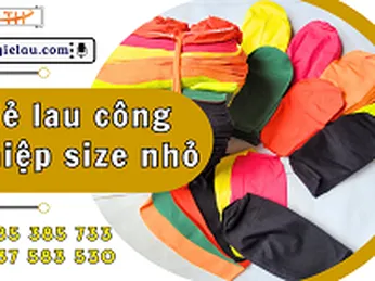 Giẻ lau công nghiệp size nhỏ vệ sinh chi tiết sẵn sỉ rẻ