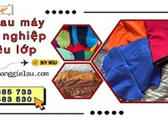 Giẻ lau máy công nghiệp nhiều lớp giao nhanh tận xưởng