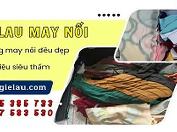 Mua sỉ giẻ lau may nối dùng trong công nghiệp nhẹ và nặng