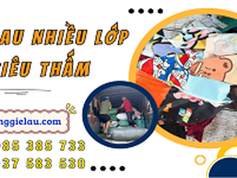 Xưởng bỏ sỉ giẻ lau nhiều lớp siêu thấm siêu rẻ