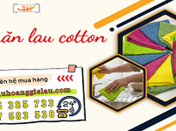 Khăn lau cotton đủ màu giá tốt hàng sẵn