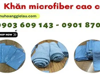 Nguồn sỉ khăn microfiber cao cấp giá rẻ