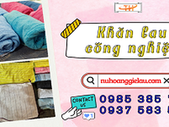Khăn lau công nghiệp vệ sinh máy móc giá sỉ tại TPHCM